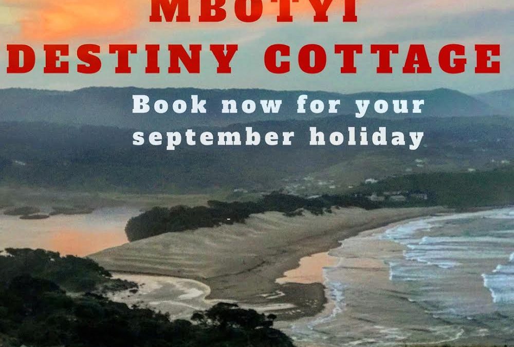 BOOK YOUR SEPTEMBER HOLIDAY NOW!!