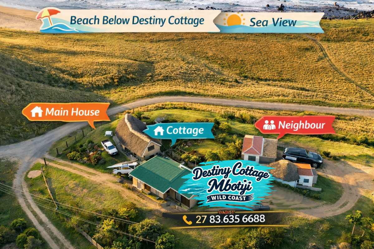 Destiny Cottage Aerial View